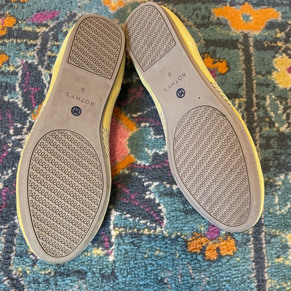 Rothy’s Size 9 Sunshine flats - Picture 3 of 8